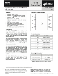 Click here to download MAAL-008091-TR3000 Datasheet