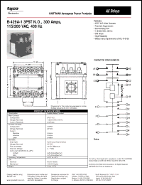 Click here to download B-429A-1 Datasheet