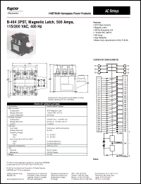 Click here to download B-484 Datasheet