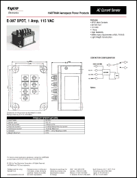 Click here to download E-387 Datasheet