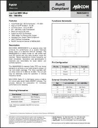 Click here to download MAMXSS0012TR-3000 Datasheet