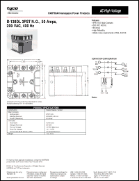 Click here to download B-138DL Datasheet