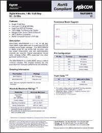 Click here to download MAATSS0018TR Datasheet