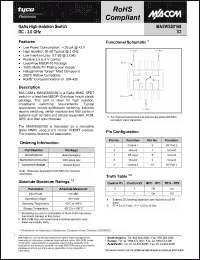 Click here to download MASWSS0169TR-3000 Datasheet