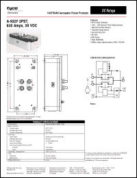 Click here to download A-922F Datasheet