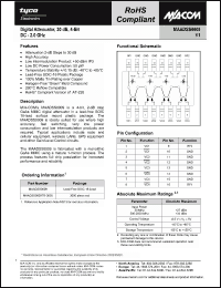Click here to download MAADSS0009TR-3000 Datasheet