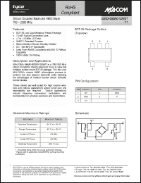 Click here to download MAMX-000950-1225MT Datasheet