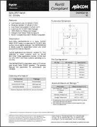 Click here to download MASWSS0136TR-3000 Datasheet