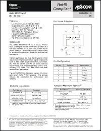 Click here to download MASWSS0115TR-3000 Datasheet