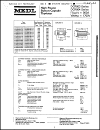 Click here to download DCR804SM1414 Datasheet