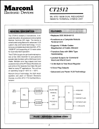 Click here to download CT2512D Datasheet