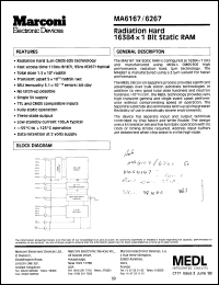 Click here to download MAS6167FS0 Datasheet