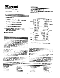Click here to download MAS31750FS2 Datasheet