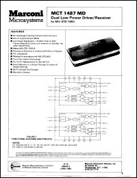 Click here to download MCT1487MD Datasheet
