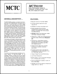 Click here to download MCT83100 Datasheet