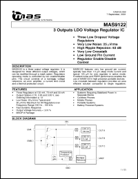 Click here to download MAS9122ASM4-T Datasheet