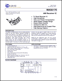Click here to download MAS6179A2TC00 Datasheet