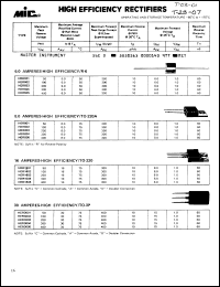 Click here to download HER1605D Datasheet