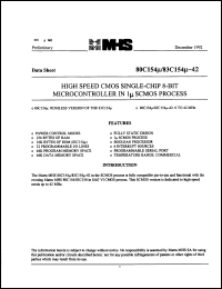 Click here to download S80C154L:R Datasheet