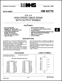 Click here to download HM1-65770M2 Datasheet