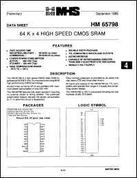 Click here to download HM0-65798M8 Datasheet