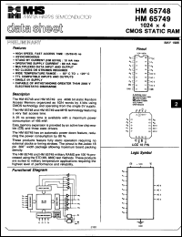 Click here to download HM1-65748M5 Datasheet