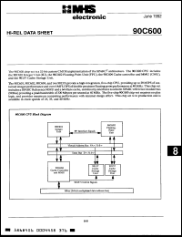 Click here to download 90C600 Datasheet