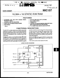 Click here to download MR90C157-24 Datasheet