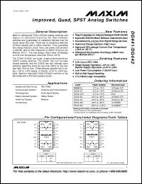 Click here to download DG442CY Datasheet