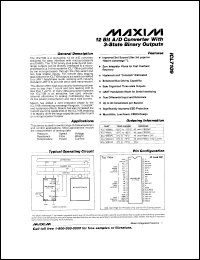 Click here to download ICL7109MJL Datasheet