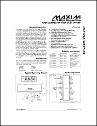 Click here to download MAX7129CPL Datasheet