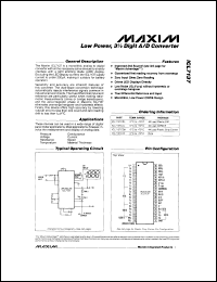 Click here to download ICL7137CQH-D Datasheet