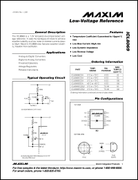 Click here to download ICL8069ACSA Datasheet