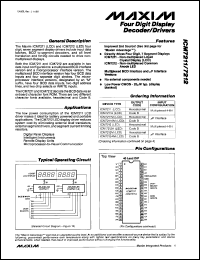 Click here to download ICM7211AMIQ Datasheet