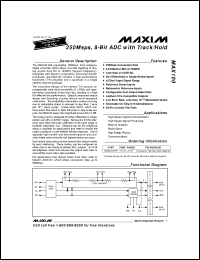 Click here to download MAX100 Datasheet