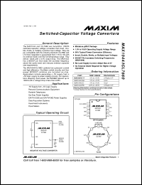 Click here to download ICL7660AMJA/883B Datasheet