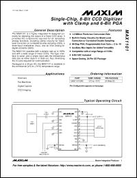 Click here to download MAX1101 Datasheet