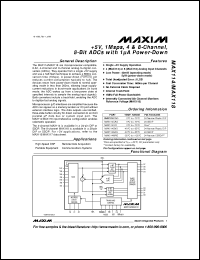 Click here to download MAX114CNG+ Datasheet