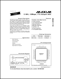Click here to download MAX1170 Datasheet