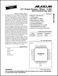 Click here to download MAX1205EMH Datasheet