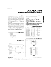 Click here to download MAX1232EPA Datasheet