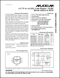 Click here to download MAX1242ACSA-T Datasheet