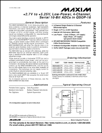 Click here to download MAX1248BCEE-T Datasheet
