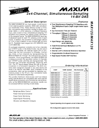 Click here to download MAX125CCAX Datasheet