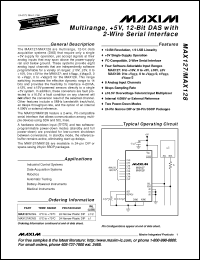 Click here to download MAX127BCNG Datasheet