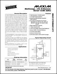 Click here to download MAX1270ACNG Datasheet