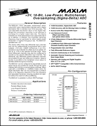 Click here to download MAX1401CAI Datasheet