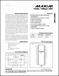 Click here to download MAX1426EAI Datasheet