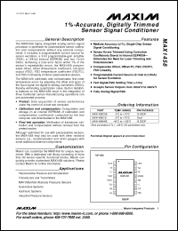 Click here to download MAX1458C/D Datasheet
