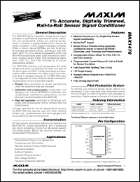 Click here to download MAX1478AAE Datasheet